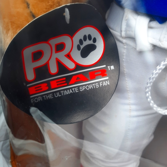 Buffalo Bills NFL Pro Bear 20" plush in uniform, with mfg tag & in original box. - Picture 3 of 4